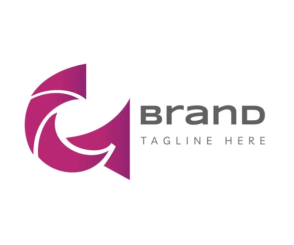 Buchstabe Logo Symbol Design Vorlagen Elemente Verwendbar Für Branding Business — Stockvektor