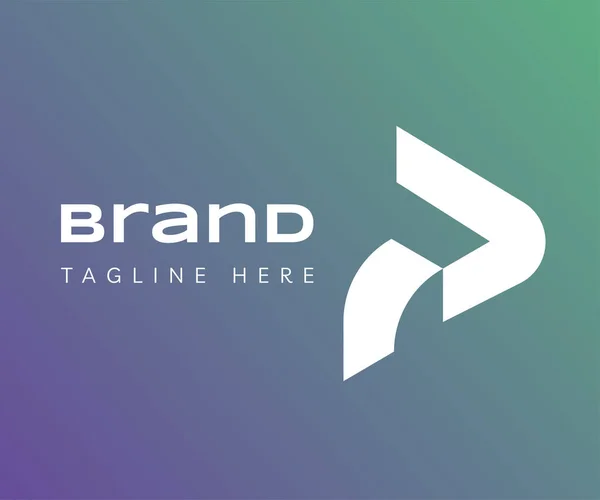 Elementos Plantilla Diseño Icono Logotipo Flecha Utilizable Para Logos Branding — Vector de stock