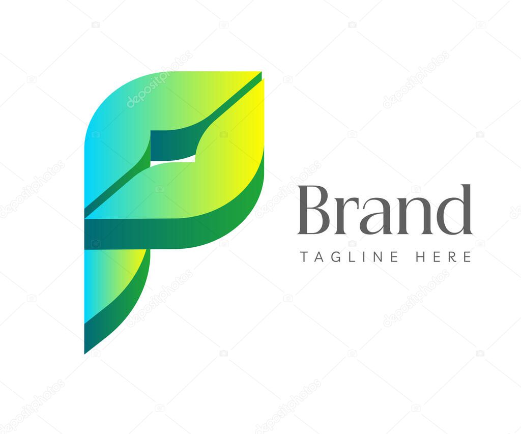Letter P logo icon design template elements. Usable for Branding, Business and Technology Logos.