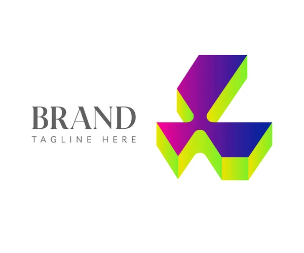 Bird Logo Icon Design Template Elements Usable Branding Business Technology — Stock Vector