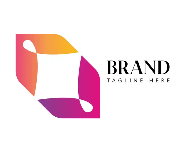 Logo Panah Mendesain Elemen Templat Dapat Digunakan Untuk Branding Business - Stok Vektor
