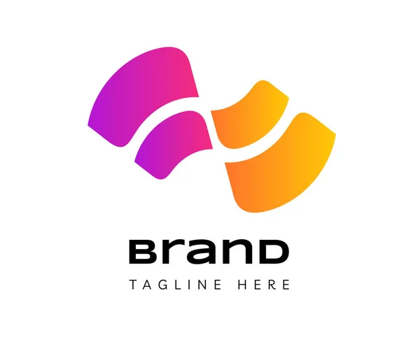 Unsur Desain Ikon Logo Dapat Digunakan Untuk Logos Branding Bisnis - Stok Vektor