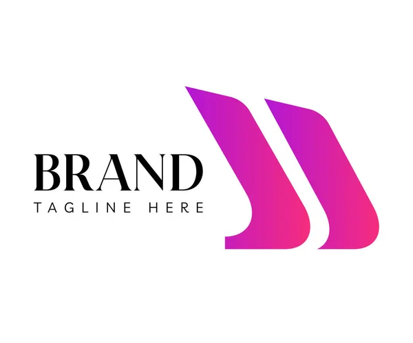 Елементи Шаблону Дизайну Логотипу Стрілки Використовується Брендингу Бізнес Логотипів — стоковий вектор