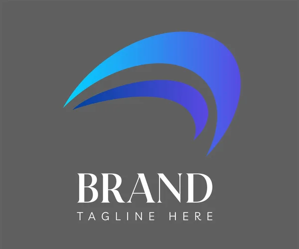 Lettera Logo Icona Elementi Modello Design Utilizzabile Branding Business Logos — Vettoriale Stock