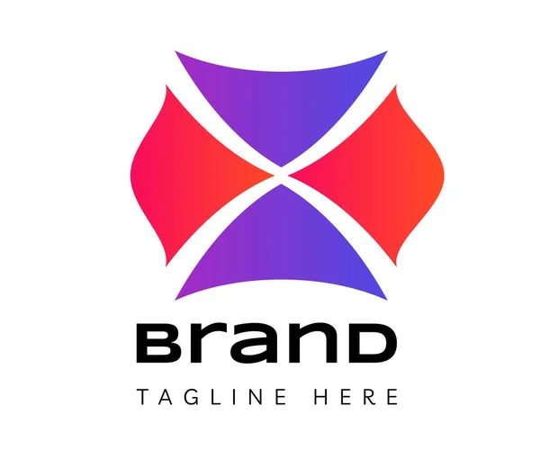 Unsur Desain Ikon Logo Segitiga Dapat Digunakan Untuk Branding Business - Stok Vektor