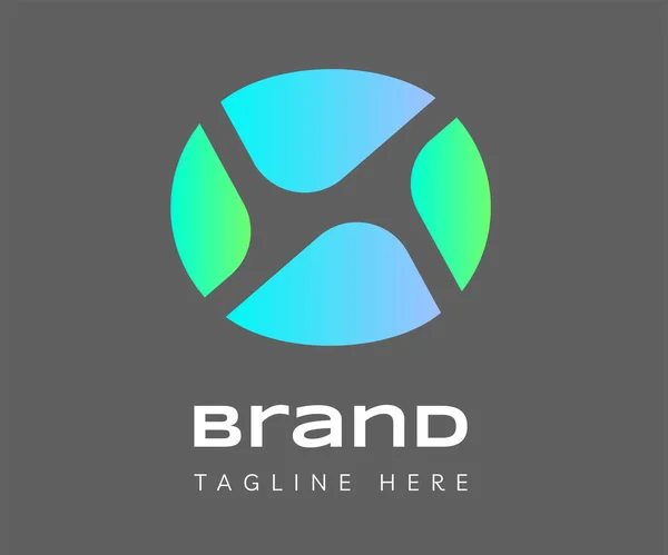 Unsur Desain Ikon Logo Segitiga Dapat Digunakan Untuk Branding Business - Stok Vektor