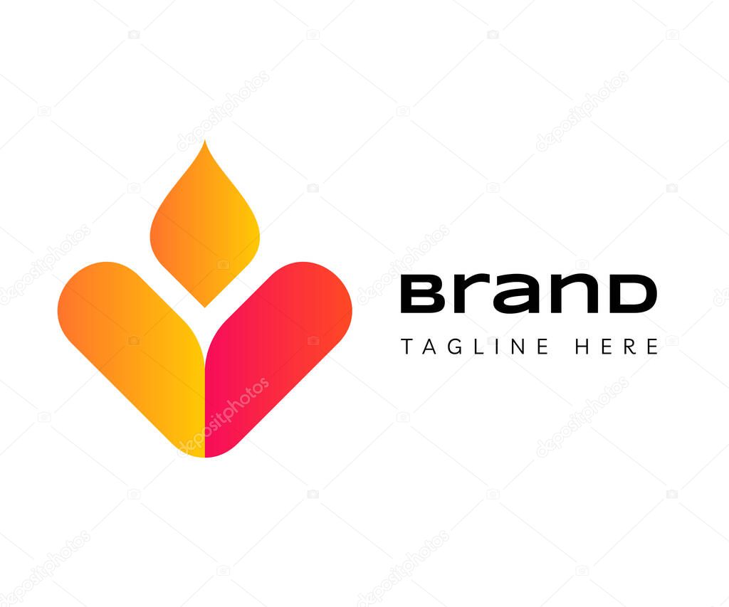 Letter V logo icon design template elements. Usable for Branding and Business Logos.
