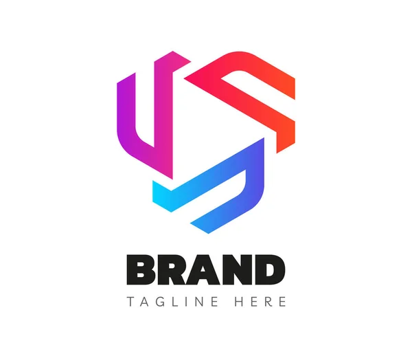 Unsur Desain Ikon Logo Dapat Digunakan Untuk Branding Business Logos - Stok Vektor