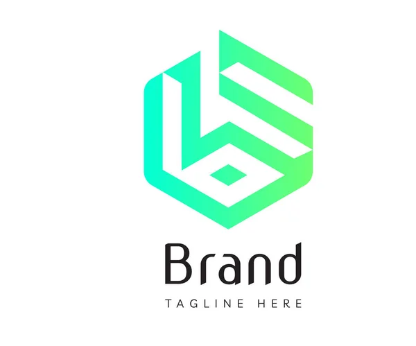 Logo Huruf Desain Ikon Elemen Templat Dapat Digunakan Untuk Logos - Stok Vektor
