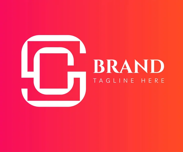 Bokstaven Logotyp Ikon Designmall Element Användbar För Branding Business Technology — Stock vektor