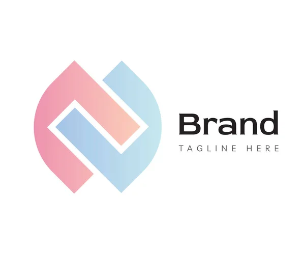 Buchstabe Logo Symbol Design Vorlagen Elemente Verwendbar Für Branding Und — Stockvektor
