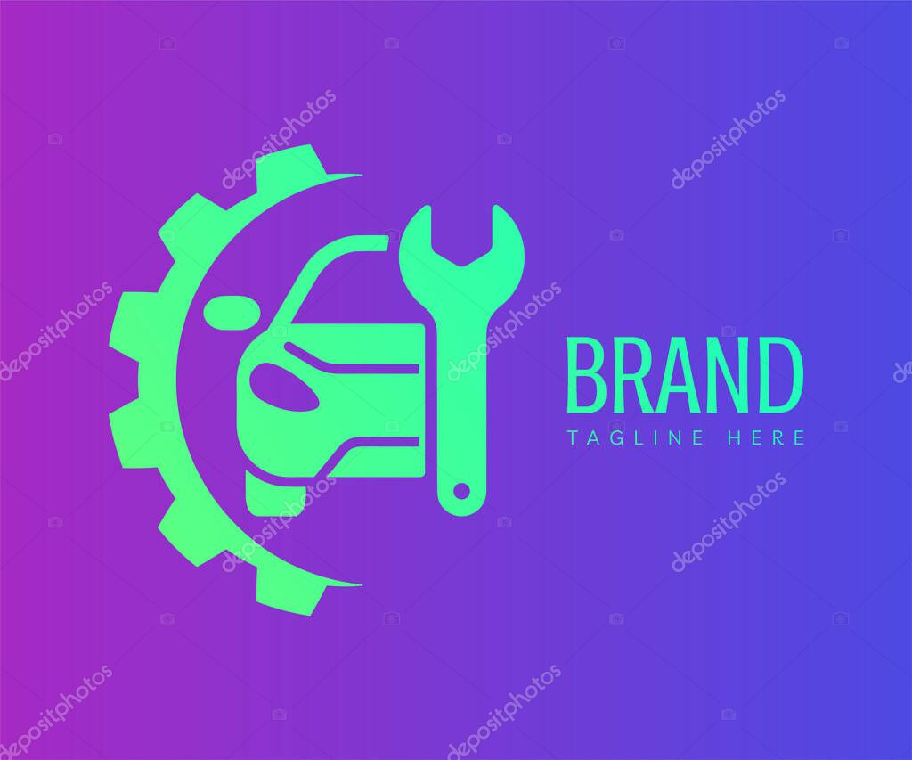 Car logo icon design template elements. Usable for Branding and Business Logos.