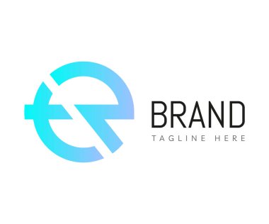 Çember logo tasarım şablonu elementleri. Markalaşma ve İş Logoları için kullanılabilir.
