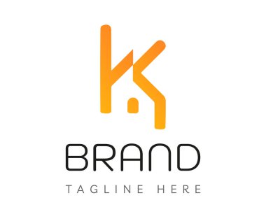 Logo simgesi tasarım şablonu elementleri oluşturuluyor. Markalaşma ve İş Logoları için kullanılabilir.