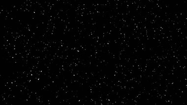 Stardust smoothly moving in space. Dying and soothing background. Backdrop for advertising, text. Scientific concept. 3D render