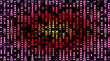 Flicker wall lights. Flashing lights Lanterns for clubs and discos. Matrix beam headlights. Nightclub halogen lamp. Modern neon spectrum. Seamless loop. 60 fps 3D rendering.