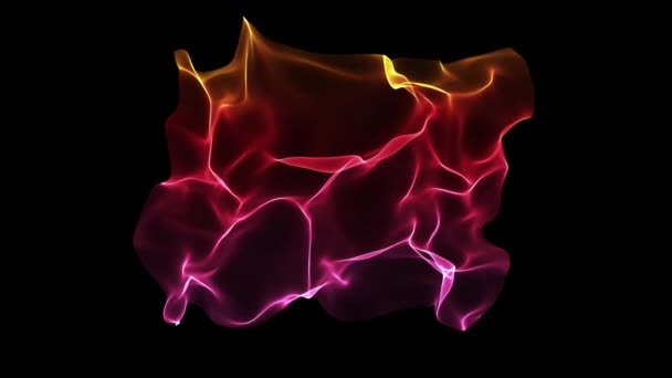 红粉涡旋背景 流水线设计元件 Fps 3D渲染 — 图库视频影像
