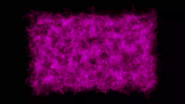 Snabb Oberäknelig Ström Rosa Partiklar Abstrakt Fraktal Ljus Bakgrund Fps — Stockvideo