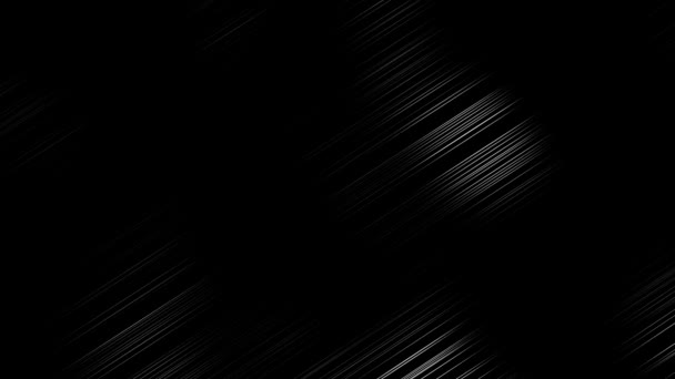 Lignes Iridescentes Abstraites Bâtons Irisés Blancs Diagonale Lignes Lumineuses Brillantes — Video