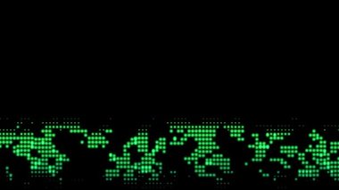 Dijital veri akışı. Büyük veriler aktarılıyor. Blok zinciri, yüksek hızlı internet. Soyut teknoloji arka plan kavramı. Yüksek teknoloji bilgi akışı, büyük veri görselleştirme. İş banyosu. 60 fps 3B görüntüleyici.