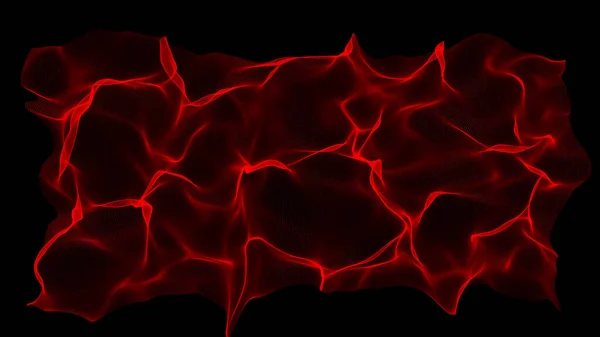 Soyut Kırmızı Girdap Arka Planı Sıvı Çizgi Tasarım Elementi Akışı — Stok fotoğraf