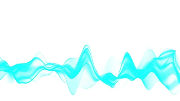 Dynamische Energiestroom Abstracte Golf Energie Achtergrond Fractale Lichtveld Met Deeltjes — Stockfoto