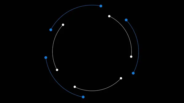 Cirkeladdare Grafiska Element Abstrakt Vacker Cirkel Laddar Animation Bakgrund För — Stockfoto