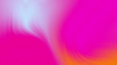 Renkli pürüzsüz şablon. Yumuşak renk arkaplanı. Renk neon gradyanı. 3B hazırlama 60 fps