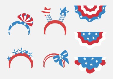 Dört Temmuz dekorasyon