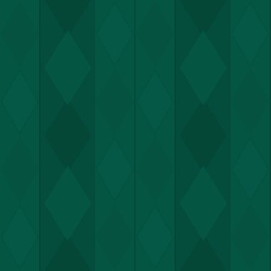 Düz vektörsüz desen, modern geometrik koyu yeşil arkaplan.