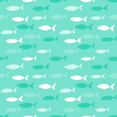 Şirin papatya çiçekleri ve nane yeşili arka planı olan kusursuz bir desen..