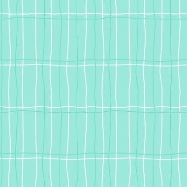 Şirin papatya çiçekleri ve nane yeşili arka planı olan kusursuz bir desen..