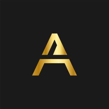 Initial letter A logo design Template. Letter A logo icon design elements.