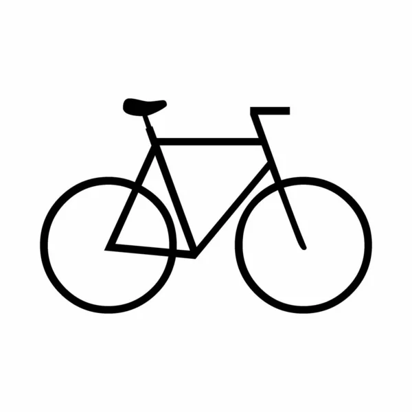 Icon Bicycle Editable Vector Eps File — Vetor de Stock