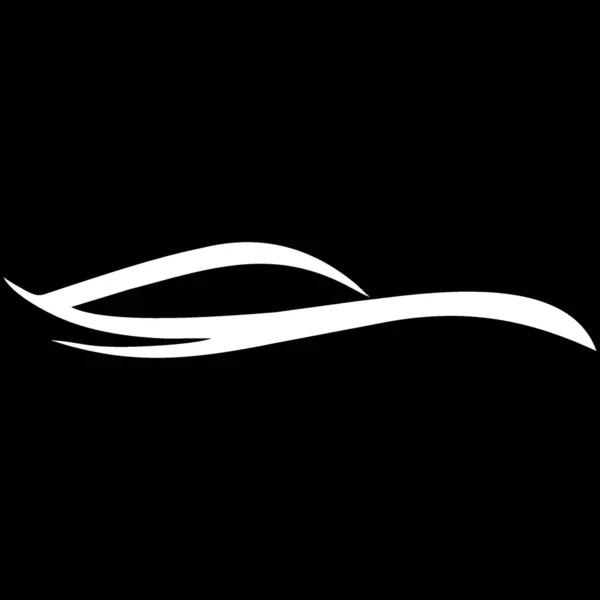 Ikona Logo Piękno Luksusowe Samochody Wektor Edytowalny Rozmiar Kolor Eps — Wektor stockowy
