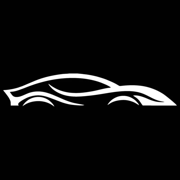 Εικονίδιο Λογότυπο Ομορφιά Πολυτελή Αυτοκίνητα Διάνυσμα Επεξεργάσιμο Μέγεθος Και Χρώμα — Διανυσματικό Αρχείο