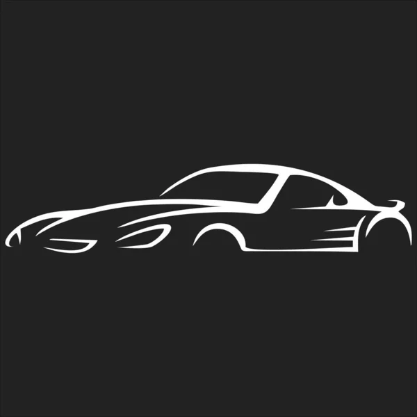 Λογότυπο Εικονογράφηση Πολυτελές Αυτοκίνητο Επεξεργάσιμο Μέγεθος Και Χρώμα Διάνυσμα Eps — Διανυσματικό Αρχείο