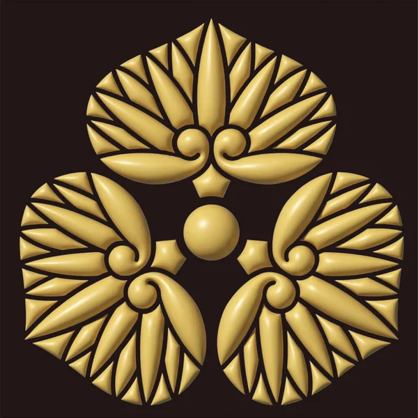 Familienwappen Aoi Wappen — Stockfoto