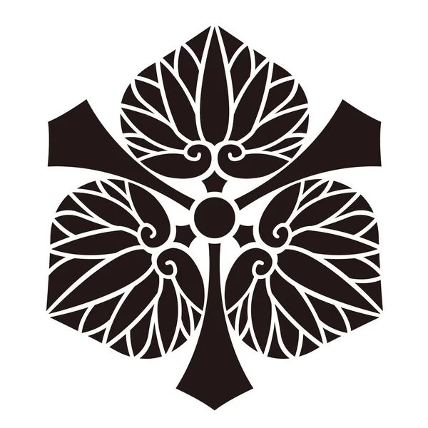 Cimier Familial Cimier Aoi — Image vectorielle