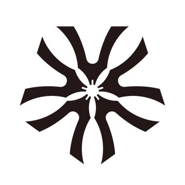 Japon geleneksel aile arması vektör verisi Aile arması Kotobashira