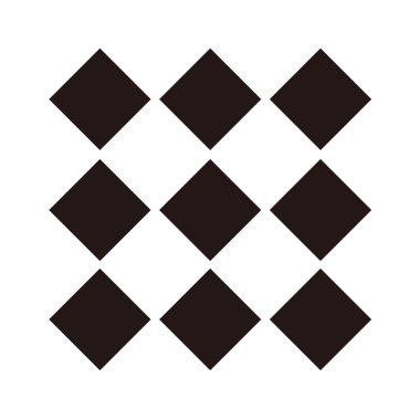 Geleneksel Japon aile armasının vektör verileri, taş arma