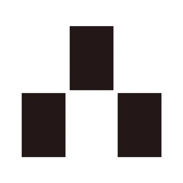 Geleneksel Japon aile armasının vektör verileri, taş arma