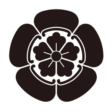 Bu geleneksel Japon aile arması Mokkomon 'un vektör verisi.