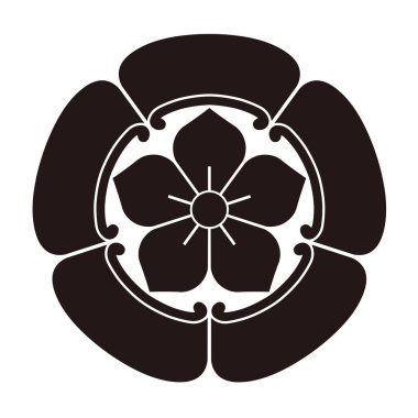 Bu geleneksel Japon aile arması Mokkomon 'un vektör verisi.