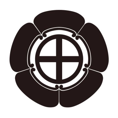 Bu geleneksel Japon aile arması Mokkomon 'un vektör verisi.