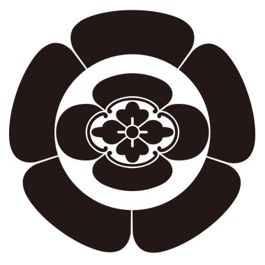 Bu geleneksel Japon aile arması Mokkomon 'un vektör verisi.