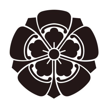 Bu geleneksel Japon aile arması Mokkomon 'un vektör verisi.