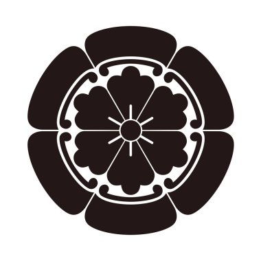 Bu geleneksel Japon aile arması Mokkomon 'un vektör verisi.