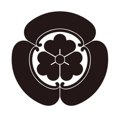 Bu geleneksel Japon aile arması Mokkomon 'un vektör verisi.