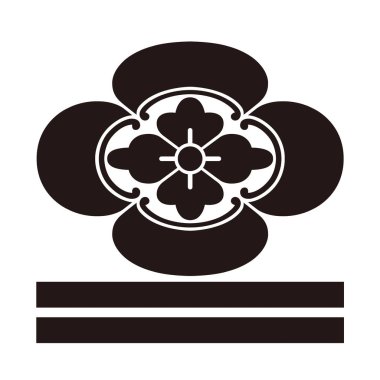 Bu geleneksel Japon aile arması Mokkomon 'un vektör verisi.